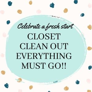 Closet Clean OUT!